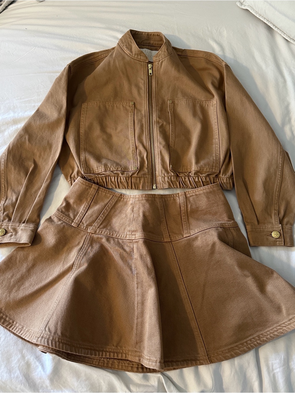 Ulla Johnson - Alessa Jacket & The Vera Skirt Set In Tangier Wash